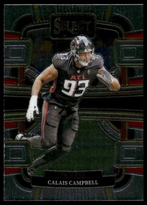2023 Panini Select #5 Calais Campbell Atlanta Falcons - Picture 1 of 2
