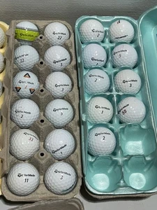 TaylorMade Golfbälle Konvolut 21 gebrauchte Golfausrüstung Verkauf - Bild 1 von 2