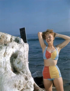 8x10 Print of Marilyn Monroe Posing on a California Beach in 1946 #NMJ - Picture 1 of 1