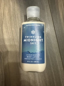 NEU Bath & Body Works TWINKLING MIDNIGHT SKY 24-Stunden-Feuchtigkeits-Körperlotion 8 Oz. - Bild 1 von 2