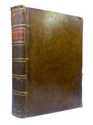 THE COMEDIES OF TERENCE IN LATIN WITH NOTES 1776 LEATHER BINDING - Image 1 of 4
