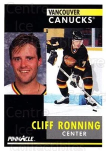 1991-92 Pinnacle #106 Cliff Ronning - Picture 1 of 1
