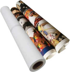 Polyester Canvas Roll 17inchx 40ft Waterproof Matte Inkjet Canvas--white - Picture 1 of 7