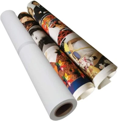 Polyester Canvas Roll 36in x 40ft Waterproof Matte Inkjet Canvas--white - Image 1 of 4