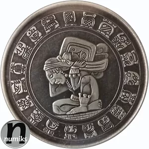 HAAB KALENDER MAYA Antik Finish Samoa 2022 - 1 Oz Silber in Kapsel - verschweißt - Bild 1 von 11