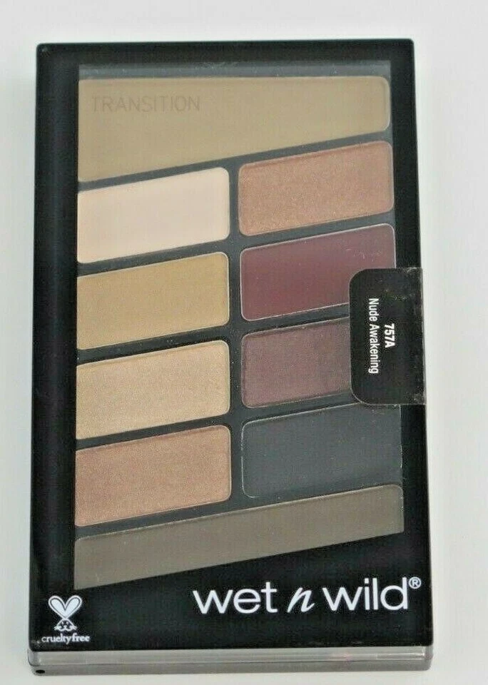 Wet n Wild Coloricon Eyeshadow 10 Pan Palette *Choose your shade*Twin Pack* - Image 1 of 4