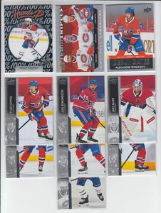 21/22 UD S1 Montreal Canadiens Team Set w/Inserts (10 Cards) Allen Gallagher + - Bild 1 von 1