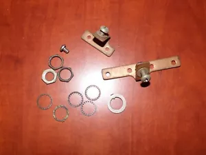 Aircraft Circuit Breaker Inventory, Nuts, Spacer, and Copper Mounting Brackets - Bild 1 von 1