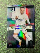 Panini WCCF Footista 2021 Martin Odegaard Real Madrid Refractor card F21R