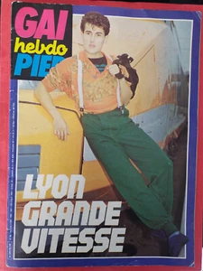 LGBT : Revue Gai pied hebdo n° 96  décembre 1983 - homosexualité - Bild 1 von 1