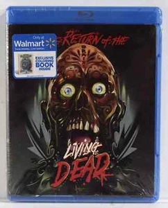 THE RETURN OF THE LIVING DEAD Blu-Ray 1985 Walmart Coloring Book Exclusive NEW - Picture 1 of 1