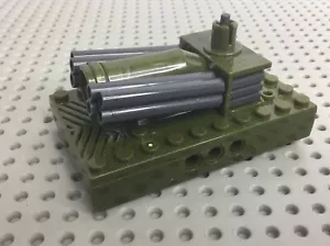 Mega Bloks Halo Green Tank Part 8 Nozzles Light & Sounds Battery Powered - Picture 1 of 9
