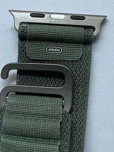 Original Apple Alpine Loop Armband für Watch Ultra - Grün, Medium (49mm) - Bild 1 von 4