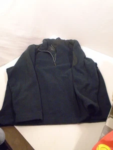 Calvin Klein Tech Fleece 1/4 Zip Pullover Jacket Men's Sz XXL Navy - Picture 1 of 5