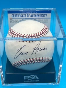 TIM RAINES ~ Autographed/Signed Official American League Baseball ~ PSA - Picture 1 of 9