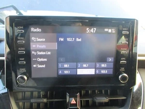 UNIDAD DE RADIO TOYOTA COROLLA SEDÁN 2020, USADA, 8614012350 - Imagen 1 de 24