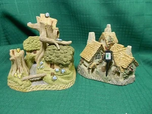 David Winter Cottages Robin Hood's Hideaway AND Green Dragon Pub - Picture 1 of 13