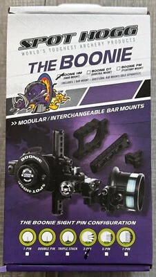 Spot Hogg The Boonie 3 Horizontal Pins Hard Mount Right Hand .010 New - Image 1 of 3