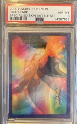 2000 Hasbro Pokemon Special Edition Battle Set Charizard Lenticular - PSA 8 - Image 1 of 2