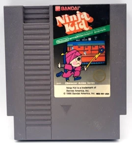 Ninja Kid (Nintendo NES, 1986) Authentic Cart Only Tested Working Bandai - Picture 1 of 3