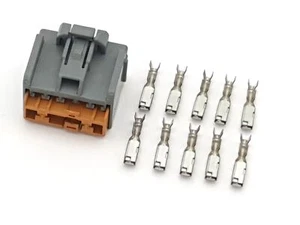 Set: YPN 7283-5564-40 Buchsengehäuse mit 10x Buchsenkontakt 2.8 mm, 0.75 - 1.25² - Bild 1 von 2