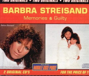BARBRA STREISAND - MEMORIES & GUILTY 2 x CD BOX SET - Picture 1 of 2