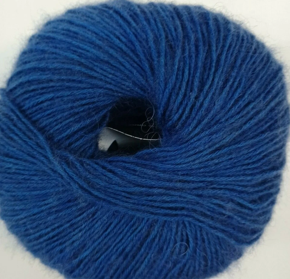 Lana Grossa Ecopuno 50 G Knäuel Farbe 42 blau