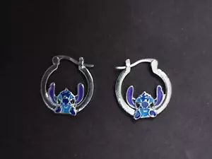 REDUCED STITCH Hoop Earings for Pierced Ears--Boxed --NEW--FREE P&P - Picture 1 of 2