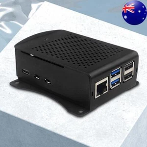 Metal Cases with Cooling Fan Aluminum Alloy Armor Cases Fit for Raspberry Pi 5 - Afbeelding 1 van 18