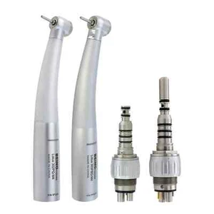 Pieza de mano dental de alta velocidad BEING turbina de fibra óptica para mini cabezal acoplador Kavo - Imagen 1 de 107