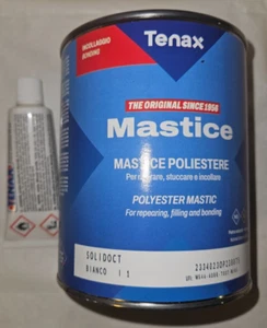 Tenax Marble Repair Kit W- Stone Granite Glue and Filling 1 Ltr - Colour White - Picture 1 of 1