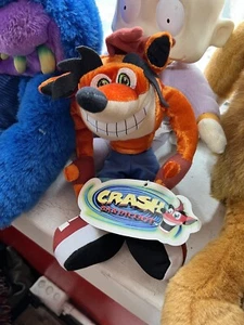 Vintage Crash Bandicoot Plüschtier 10 Zoll 2005 PlayStation Videospiel Promo - Bild 1 von 6