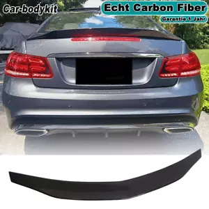 Carbon Heckspoiler Spoiler Flügel Lippe Für Mercedes C207 W207 E200 E300 E400 - Bild 1 von 14