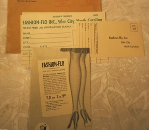 FASHION FLO CATALOG & MAILING ENVELOPE VINTAGE CLOTHING HOUSEWARES - Picture 1 of 3
