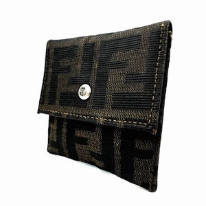 FENDI zucca Coin Wallet Purse - Picture 1 of 24
