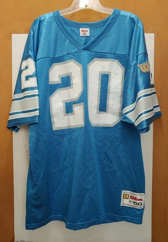 Vintage Wilson NFL Detroit Lions Barry Sanders #20 Football Jersey Size 50 XL Cover