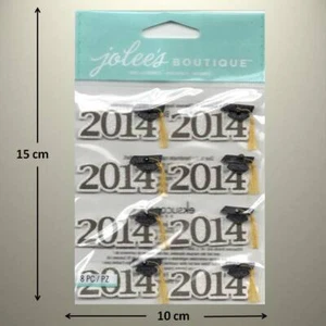 JOLEE'S BOUTIQUE - 2014 GRADUATION REPEATS - DIMENSIONAL STICKER - Picture 1 of 1