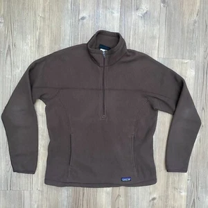 Patagonia - Synchilla Brown 1/2 Zip Pullover Jacke Sweater Damen - Größe L - Bild 1 von 7