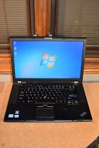 Lenovo ThinkPad T520 Core i5-2520M 2.5GHz 4GB RAM 80G SSD Windows 7 Pro 32-bit - Picture 1 of 21