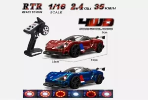 Extreme RC Drift Car, 1:16 Scale Remote Control Car, 4WD 35KM/H - Picture 1 of 30