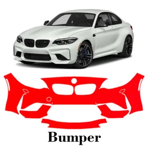Front bumper PreCut PPF Paint Protection Film For BMW M2 2016-2018 - Picture 1 of 8