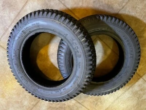 2 x Gray 3.00-8 Primo Powertrax Wheelchair Tire with Innertube - Picture 1 of 4