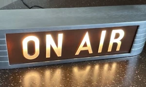 Custom RCA On Air Warning Light Custom Reproduction of Original 1940's ON AIR - Picture 1 of 15
