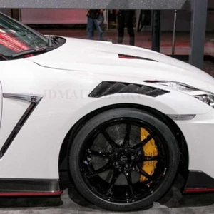 Nsm style Carbon fiber vent front fender for Nissan GT-R GTR R35 Special Offer - Picture 1 of 8