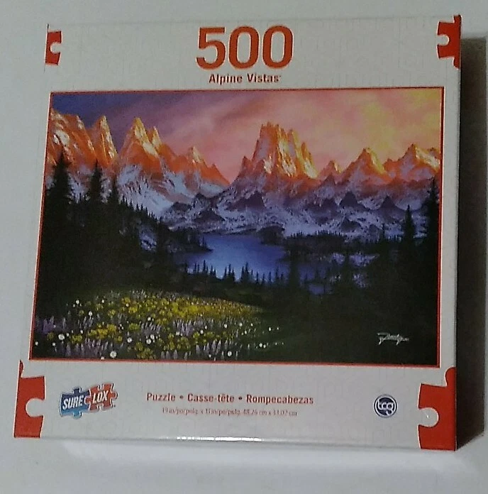 Rompecabezas Sure Lox 500 piezas vistas alpinas paisaje arte Foto 1 de 1
