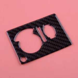 Carbon Fiber Headlight Switch Cover Trim Fit for Jeep Grand Cherokee 11-2021 New - Picture 1 of 5