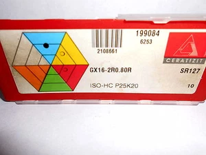 5 CERATIZIT (PLANSEE) GX 16 - 2R0,80 R  SR127   - Picture 1 of 3