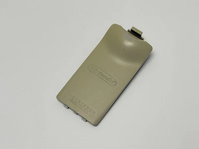 Battery Cover Only for Nintendo GameCube Wavebird Wireless Controller *Yellowed* - Image 1 of 2
