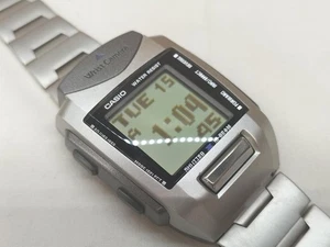 CASIO Wrist Camera WQV-1 Digital Watch Japan Vintage 1999 w/ Cable & Manual - Picture 1 of 18