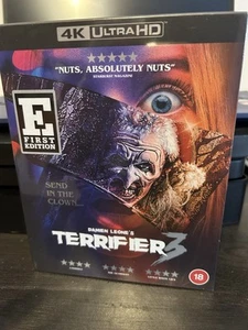 Terrifier 3 4K UHD HMV First Edition UK Release *NEW & SEALED* - Picture 1 of 3